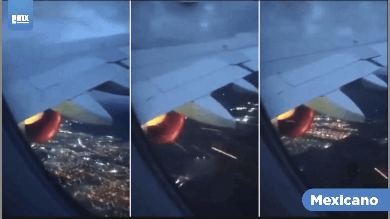 EMX-Temor en el aire: se incendió turbina de avión de Viva Aerobus que iba rumbo a Tijuana