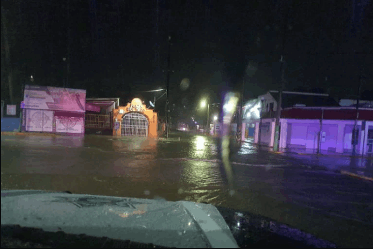 EMX-Se reportan nuevas inundaciones en Tula tras el desbordamiento del río