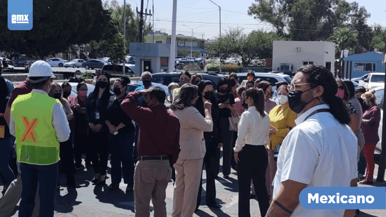 EMX-Realizan simulacro de evacuación en Congreso del Estado