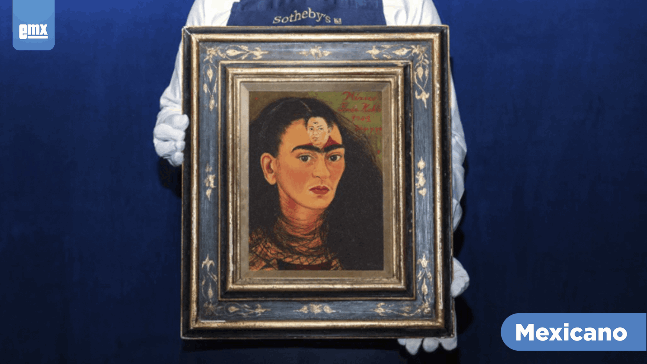 EMX-Autorretrato de Frida Kahlo podría romper un récord en subasta