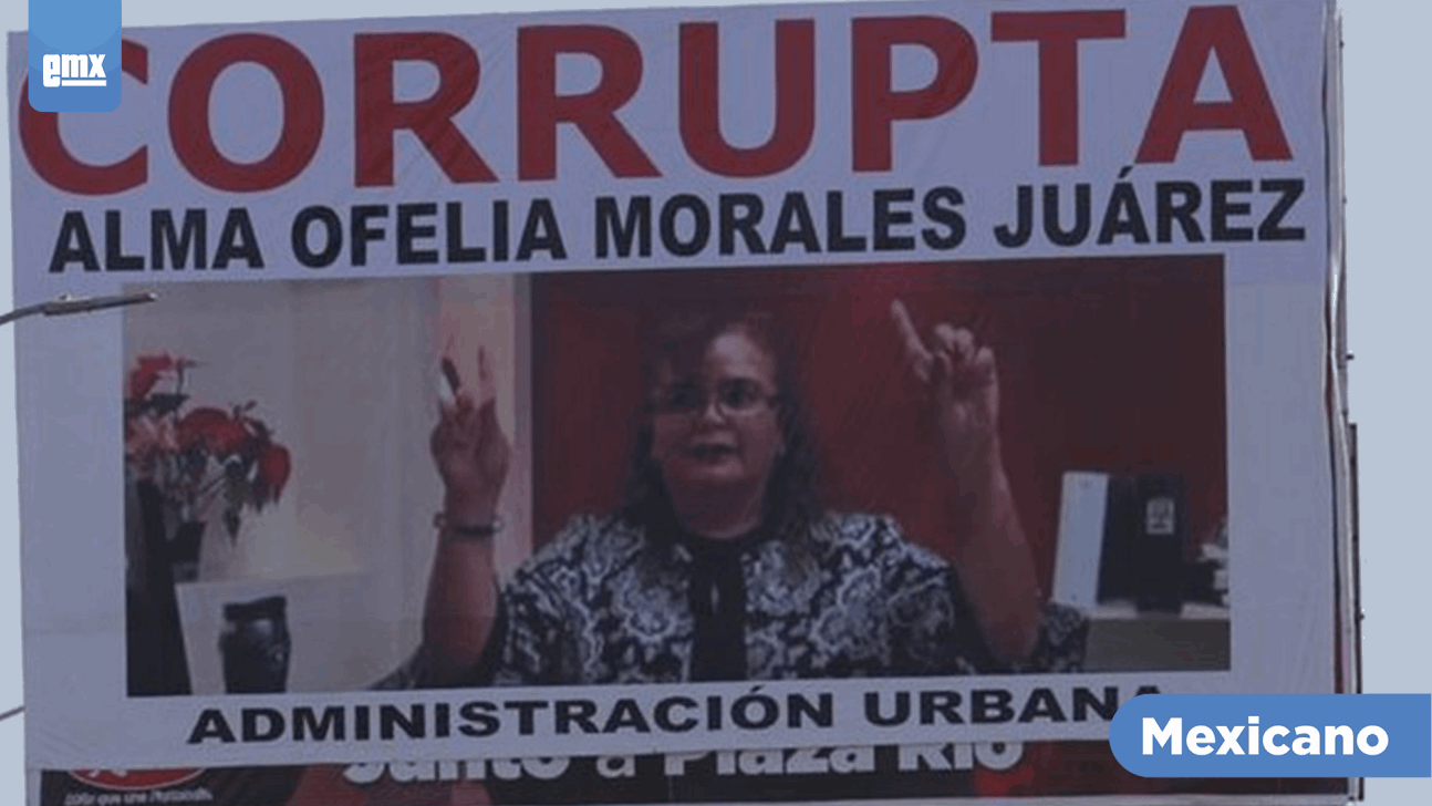 EMX-Alma Morales… Acusada de corrupta en espectacular 