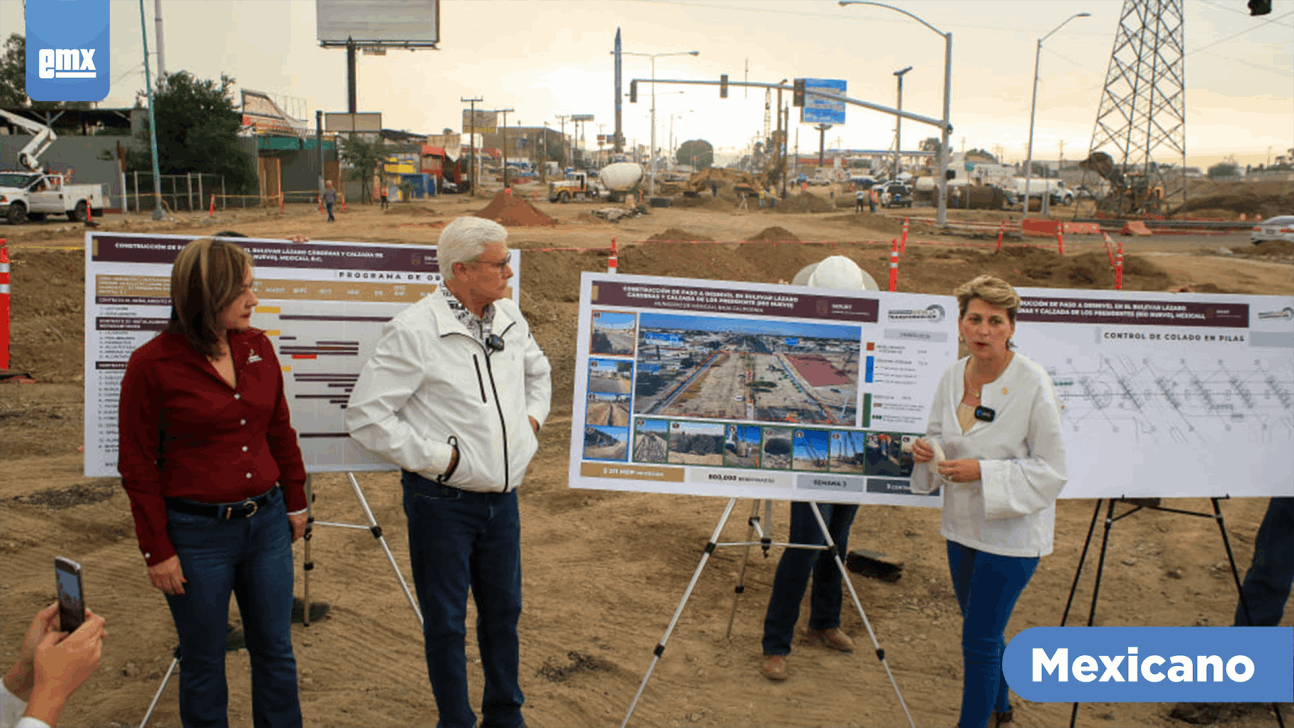 EMX-Avanzan obras de infraestructura en Mexicali