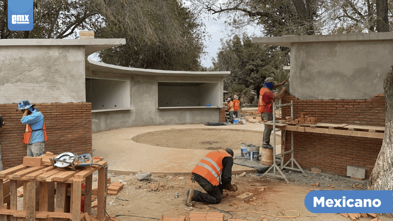 EMX-Avanza renovación del Parque Revolución en Ensenada