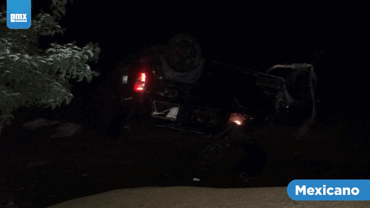 EMX-Mueren dos personas en accidente vial en Tecate