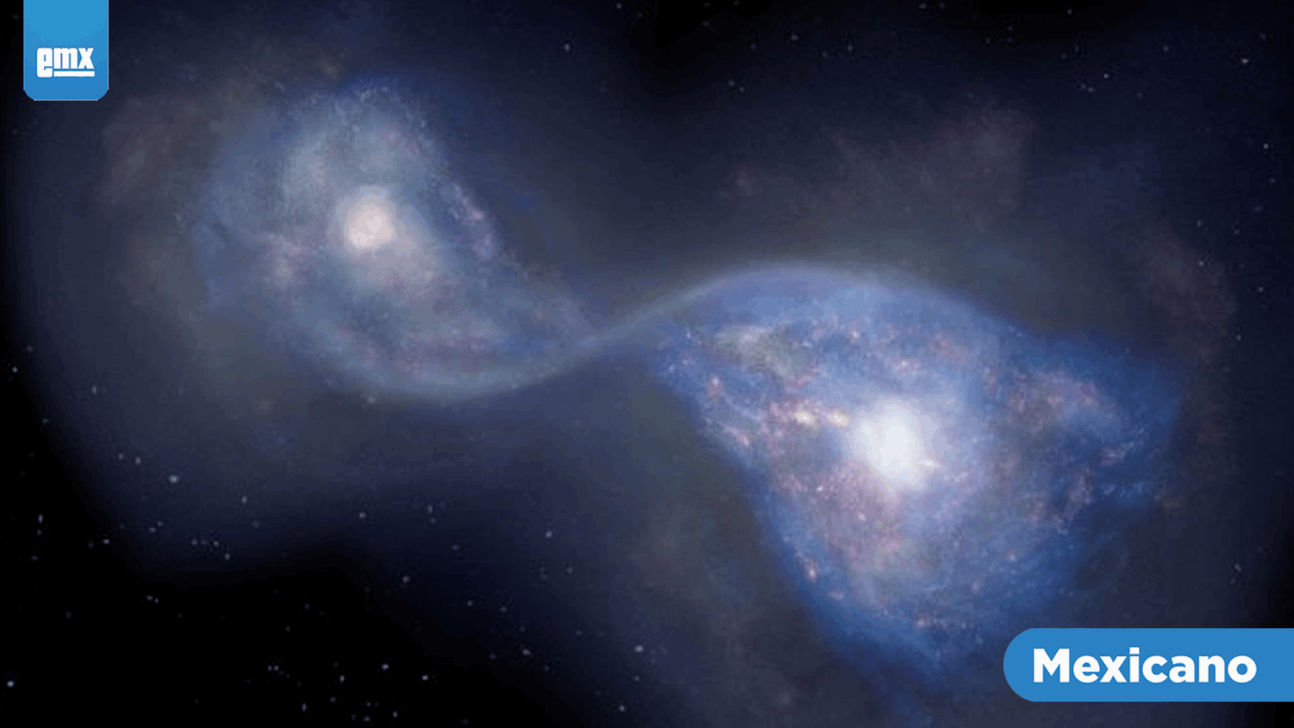 EMX-Astrónomos encuentran explicación a asombrosa galaxia 'doble'