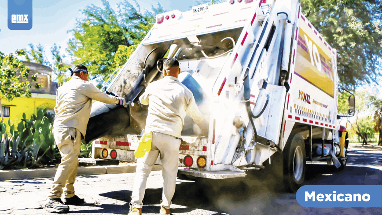 EMX-No suspenderán recolección de basura en Mexicali 