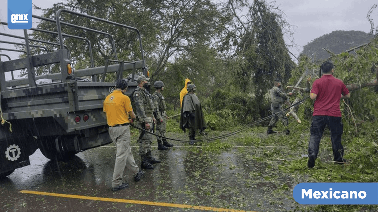 EMX-'Pamela' deja sin luz a colonias de Mazatlán, Sinaloa