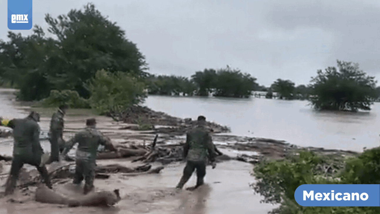 EMX-Emiten alerta de inundación en Tuxpan por crecida del Río San Pedro