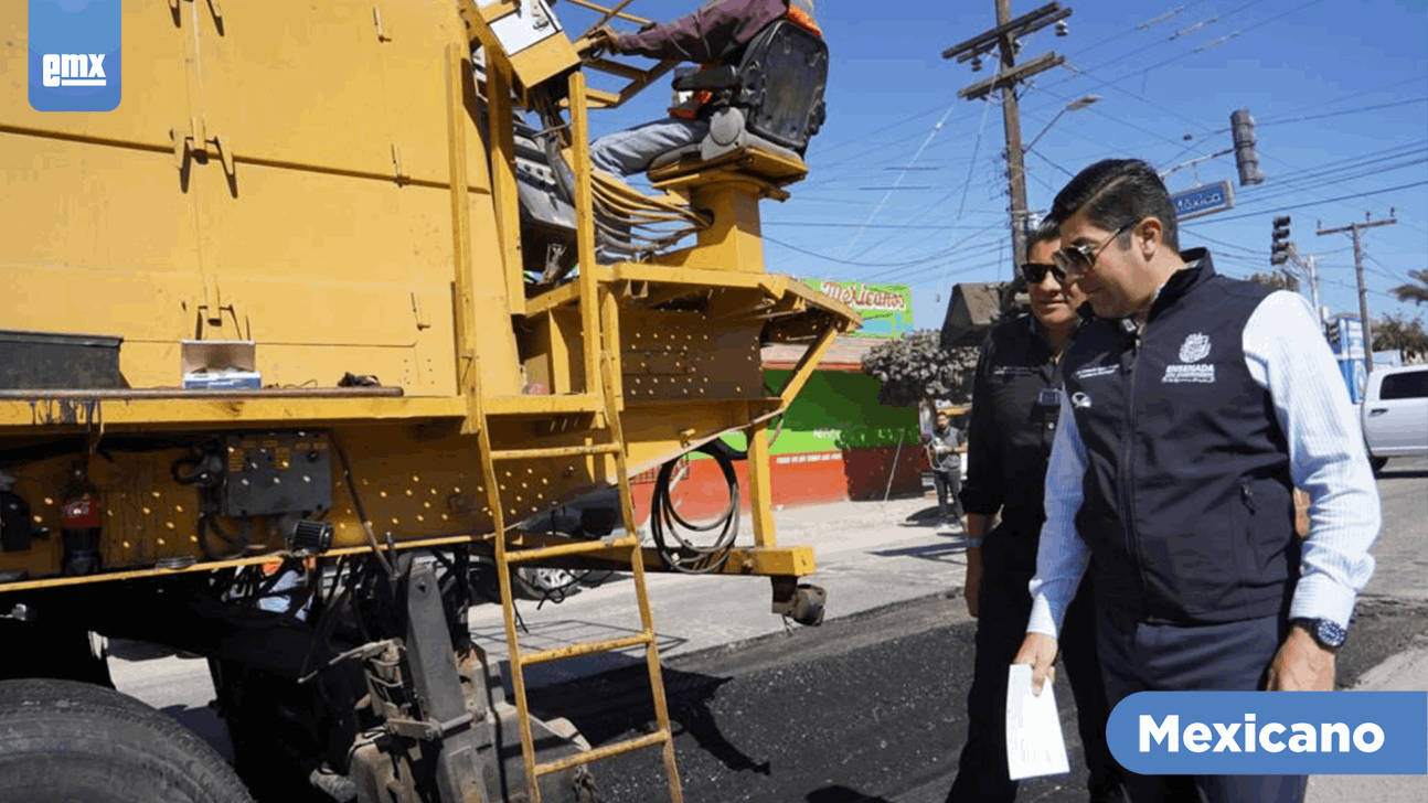 EMX-Supervisa Ayala rehabilitación del bulevar Esmeralda