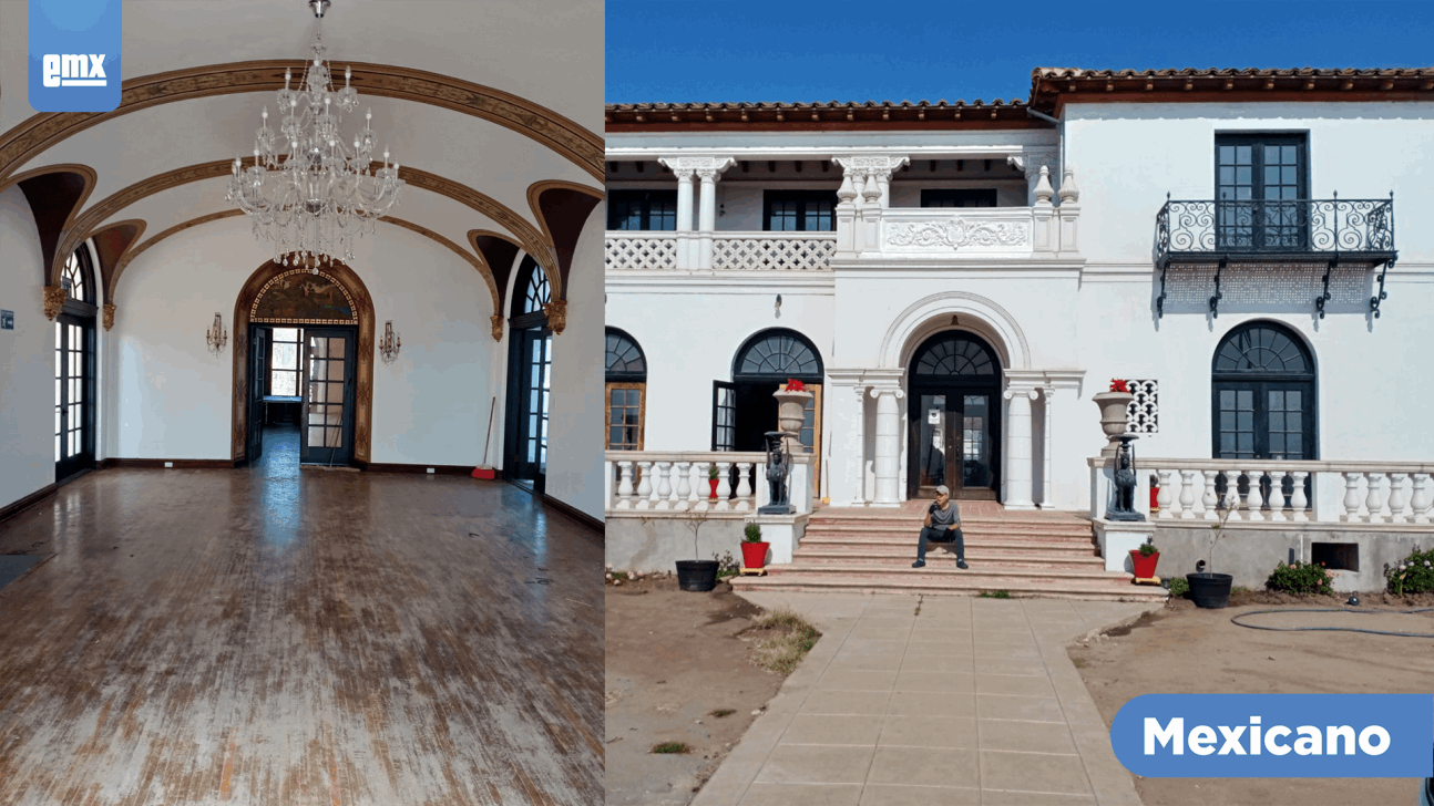 EMX-Rescatan de las ruinas la “Casona del General”