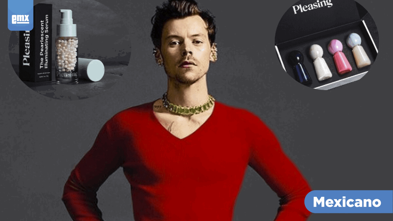 EMX-Harry Styles lanza 'Pleasing', su marca de productos de belleza