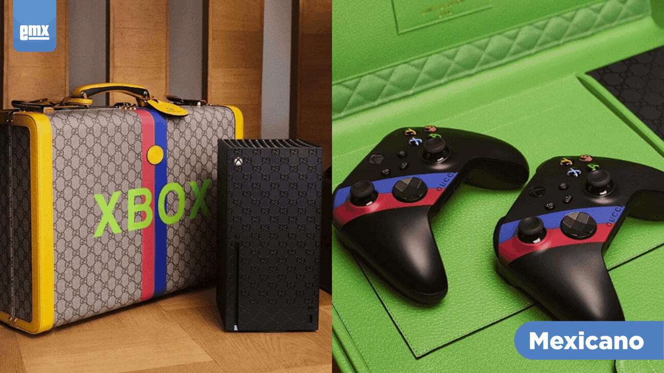 EMX-El Xbox Gucci que cuesta 10 mil dólares sale a la venta mañana