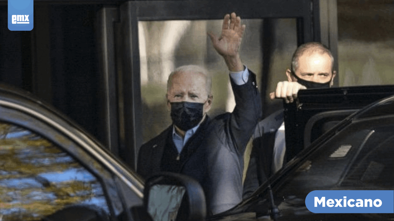 EMX-Sale Joe Biden del hospital tras colonoscopia