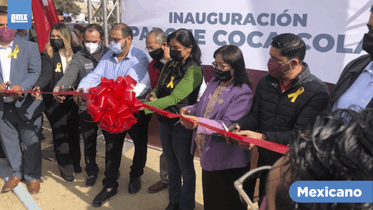 EMX-Inaugura Coca-Cola ‘Parque Villa del Alamo’