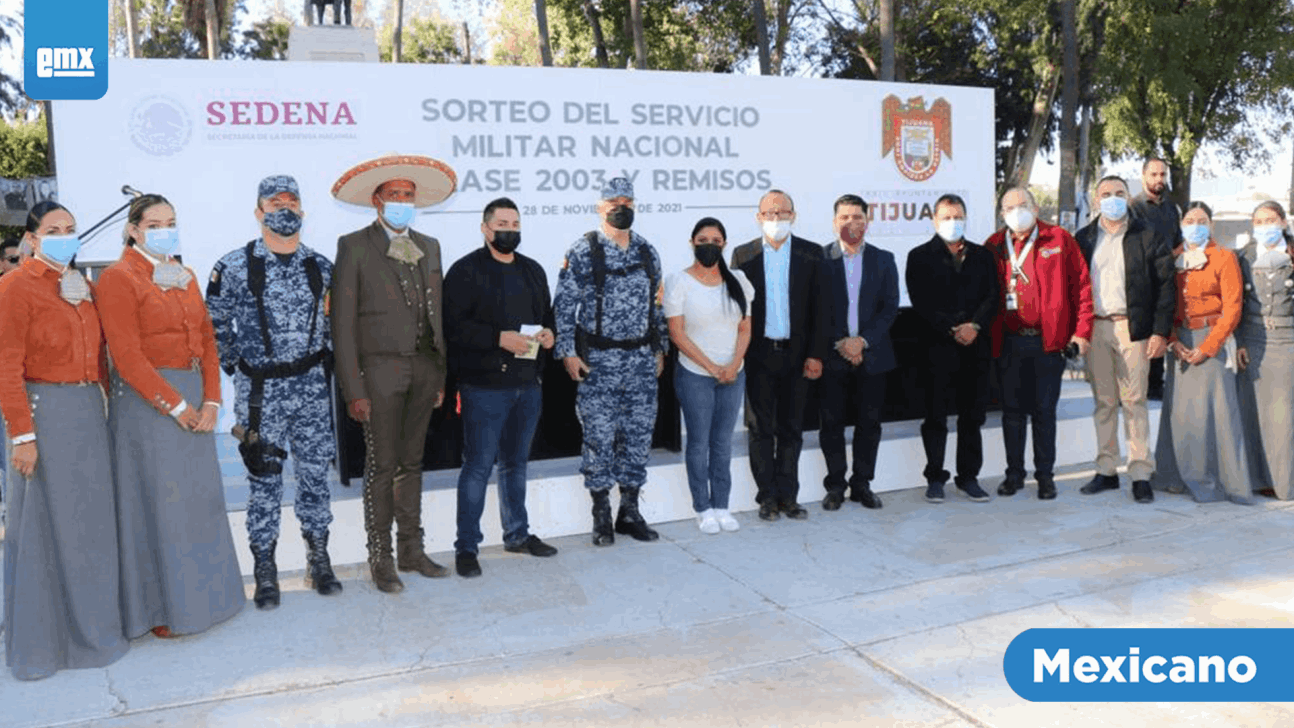 EMX-Realizan sorteo de Servicio Militar Nacional clase 2003 y remisos
