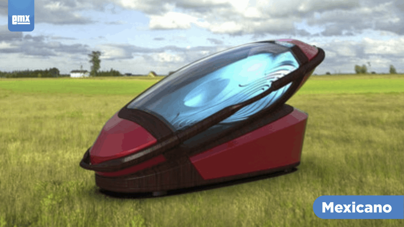 EMX-Presentan 'Sarco', la cápsula de suicidio