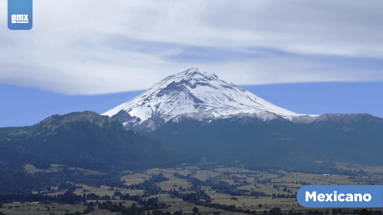EMX-Volcán Popocatépetl registró 30 exhalaciones en las últimas 24 horas