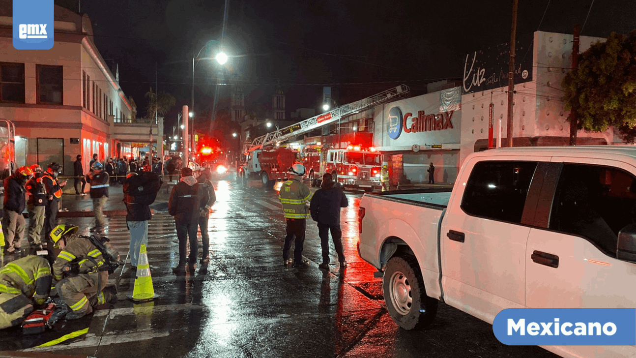 Generó incendio movilización en la Zona Centro - El Mexicano - Gran Diario  Regional