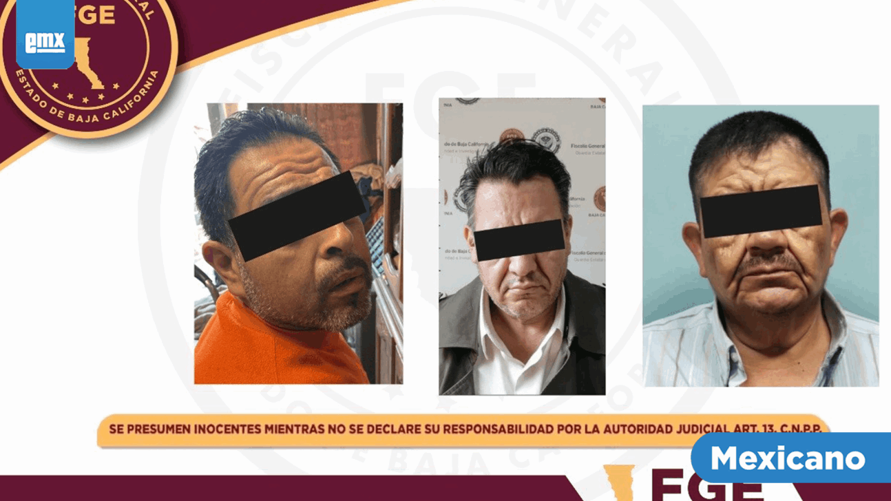 EMX-Cateos dejan tres detenidos en Ensenada