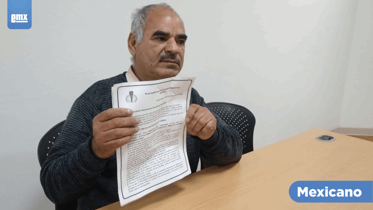 EMX-Hechos, no discursos; exige Asociación Nacional de Periodistas