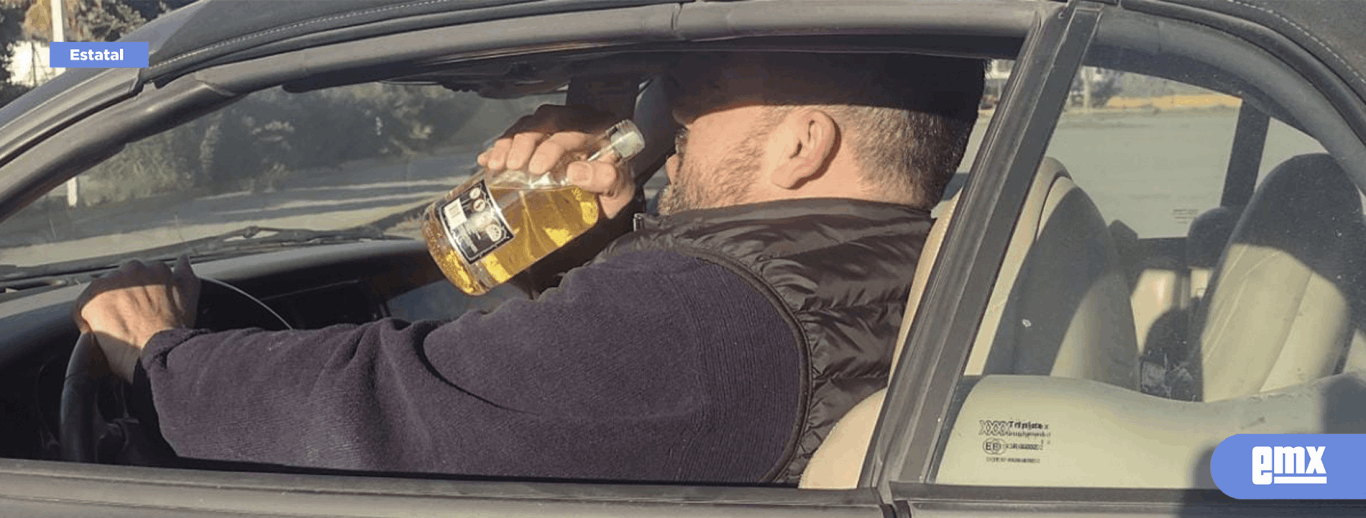 EMX-Duplicarían multa por conducir ebrios o drogados
