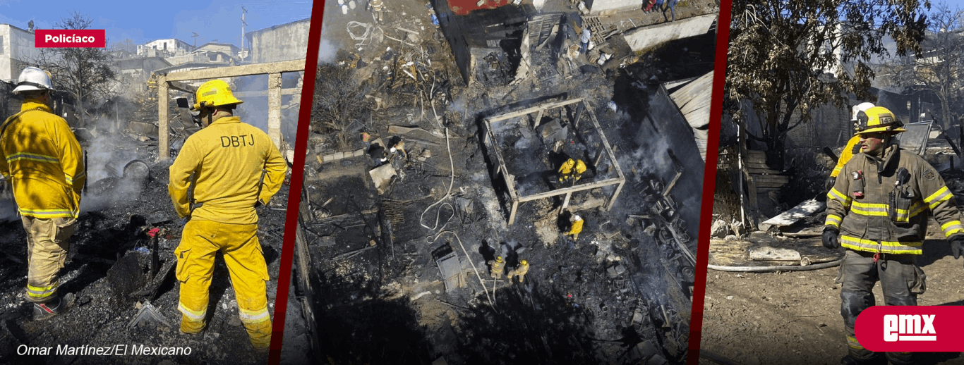 EMX-Oficialmente: Cinco muertos y tres desaparecidas en incendio de El Tecolote en Tijuana