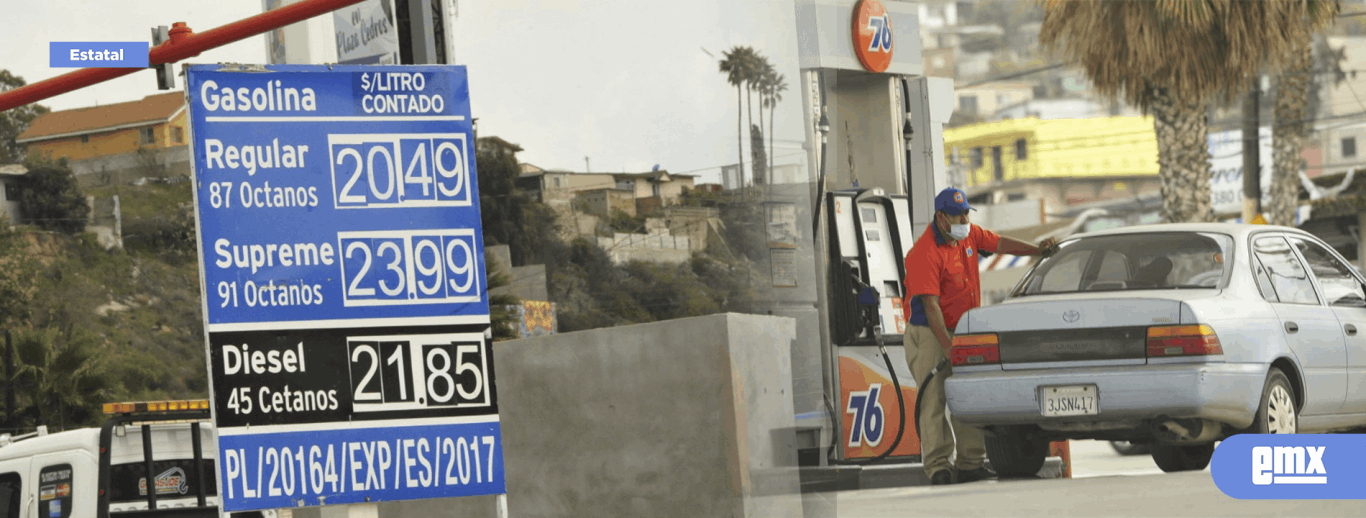 EMX-Estadounidenses cruzan para comprar gasolina en Tijuana