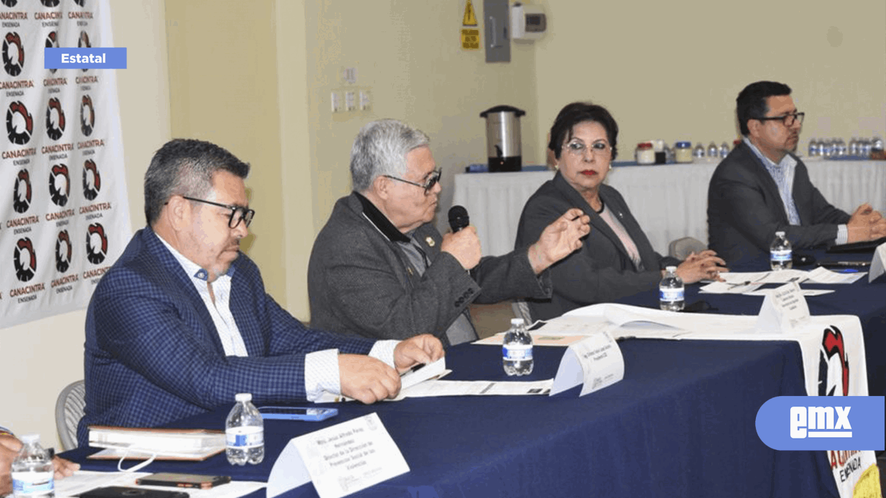 EMX-Acuerdan SSC-BC y empresarios de Ensenada trabajar unidos