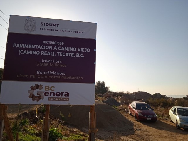 EMX-Invertirá SIDURT casi 10 mdp en pavimentación del camino real