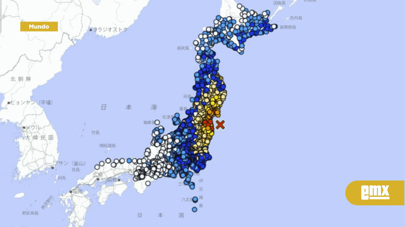 EMX-Japón sufre terremoto de 7.3; activan la alerta de tsunami