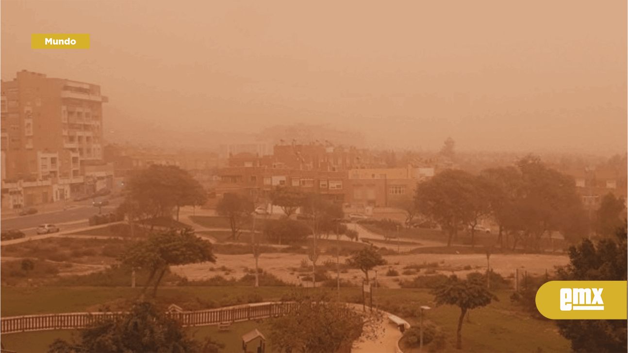 EMX-La calima proveniente del Sahara se extiende por España, Portugal, Francia y Suiza
