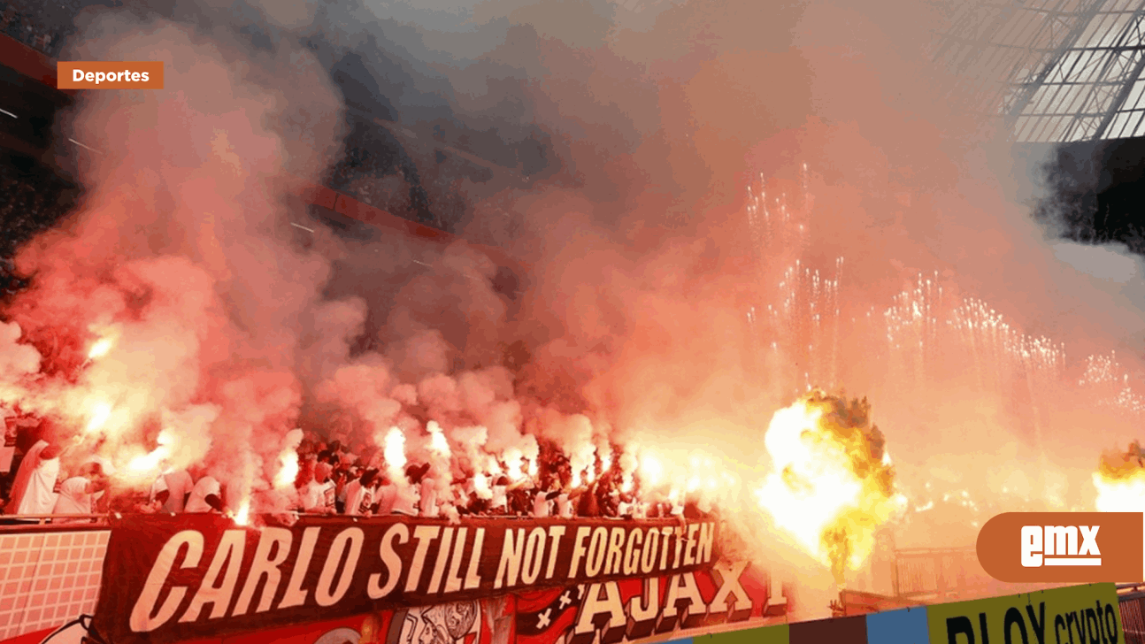 EMX-Se incendia el estadio del Ajax en el Clásico de Holanda ante Feyenoord