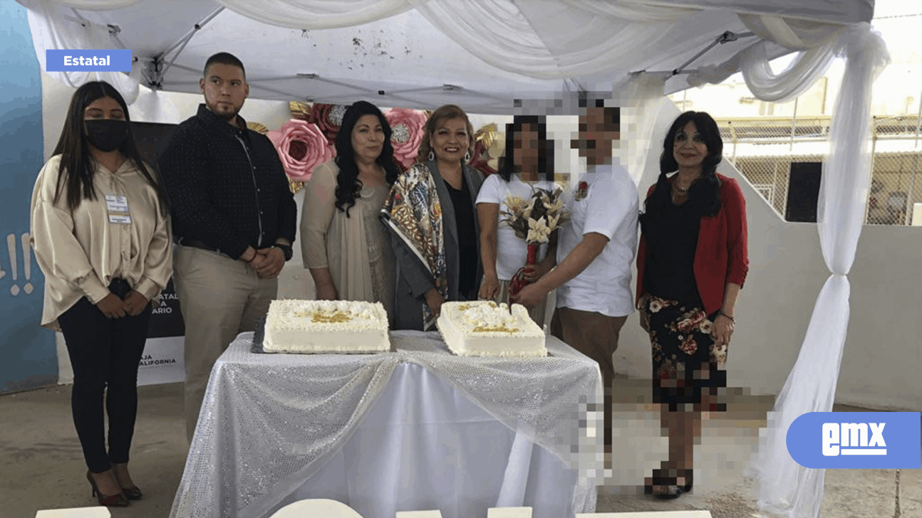 Realizaron bodas colectivas en el Cereso de Mexicali El Mexicano