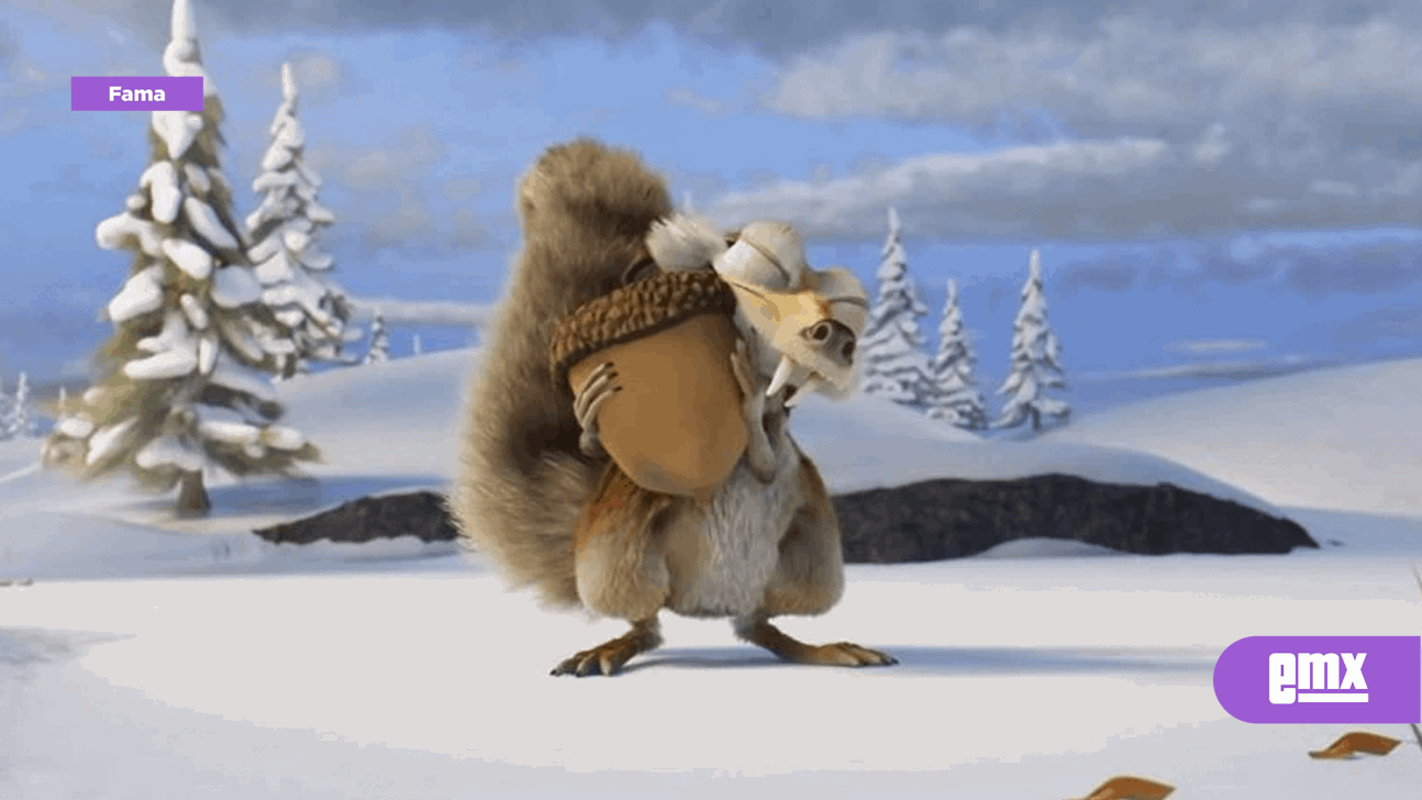 EMX-¡Adiós, Scrat! Despiden a la ardilla de 'La Era del Hielo' con un emotivo video