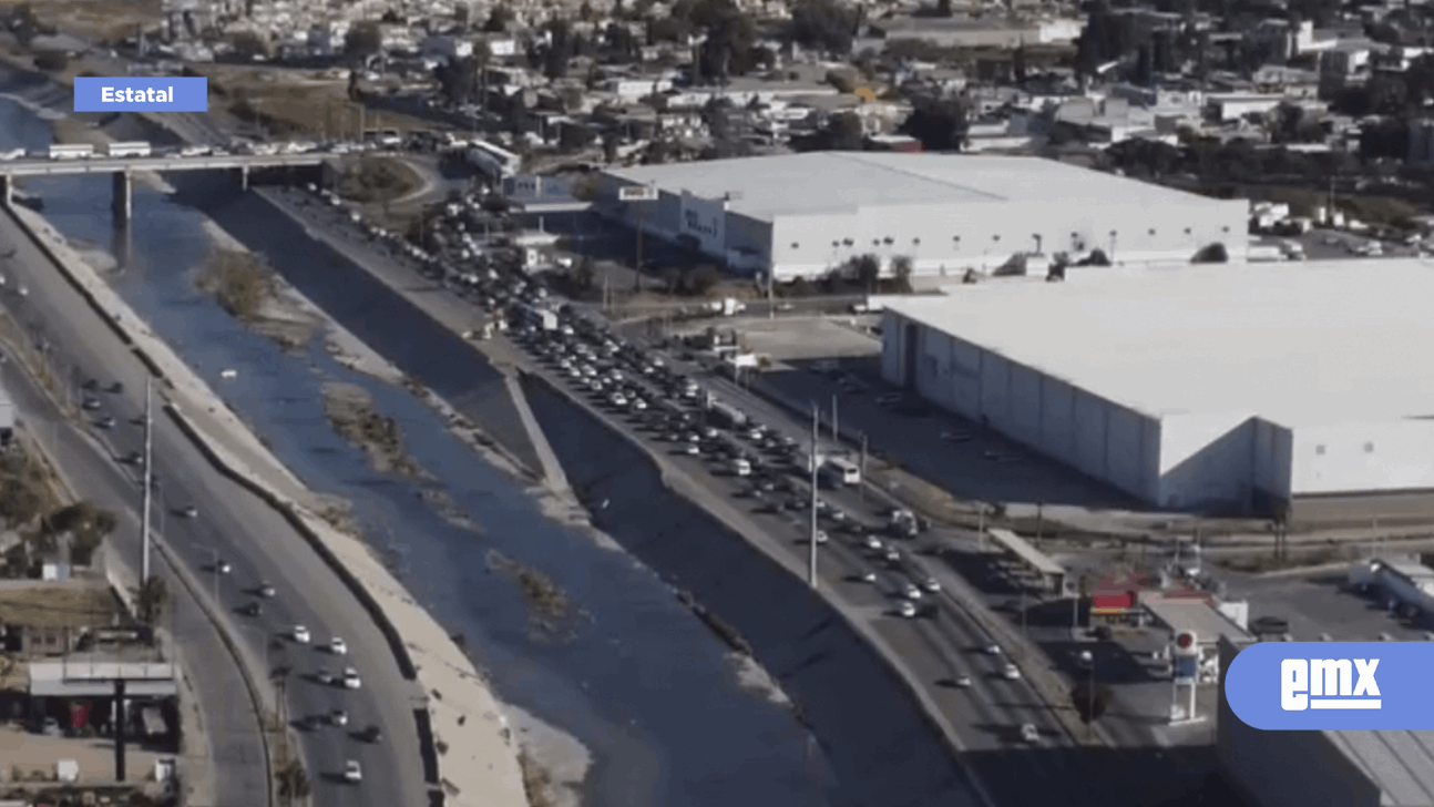 EMX-Al momento: La Vía Rápida Poniente a la altura del puente Simón Bolívar