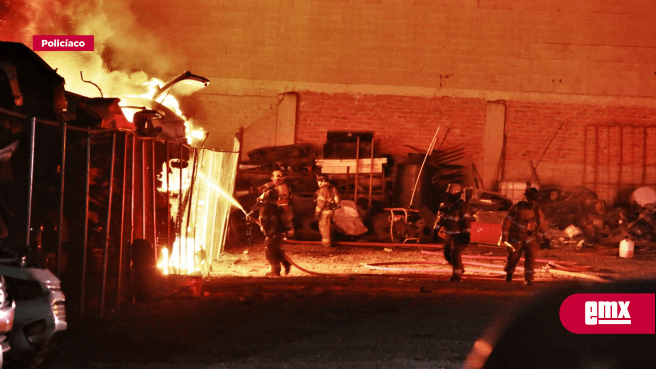 EMX-Se incendió Yonke La Biela
