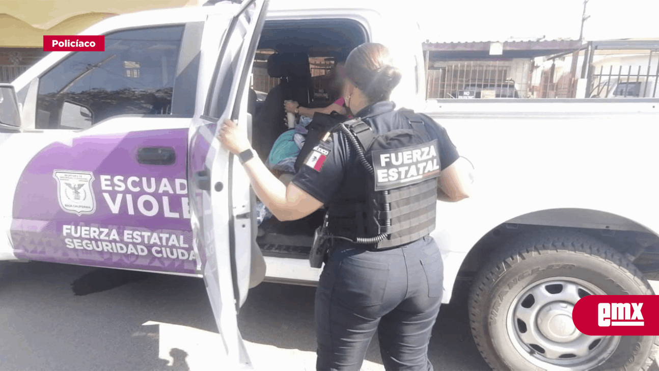 EMX-Atienden casos de violencia familiar escuadrón violeta en Mexicali 