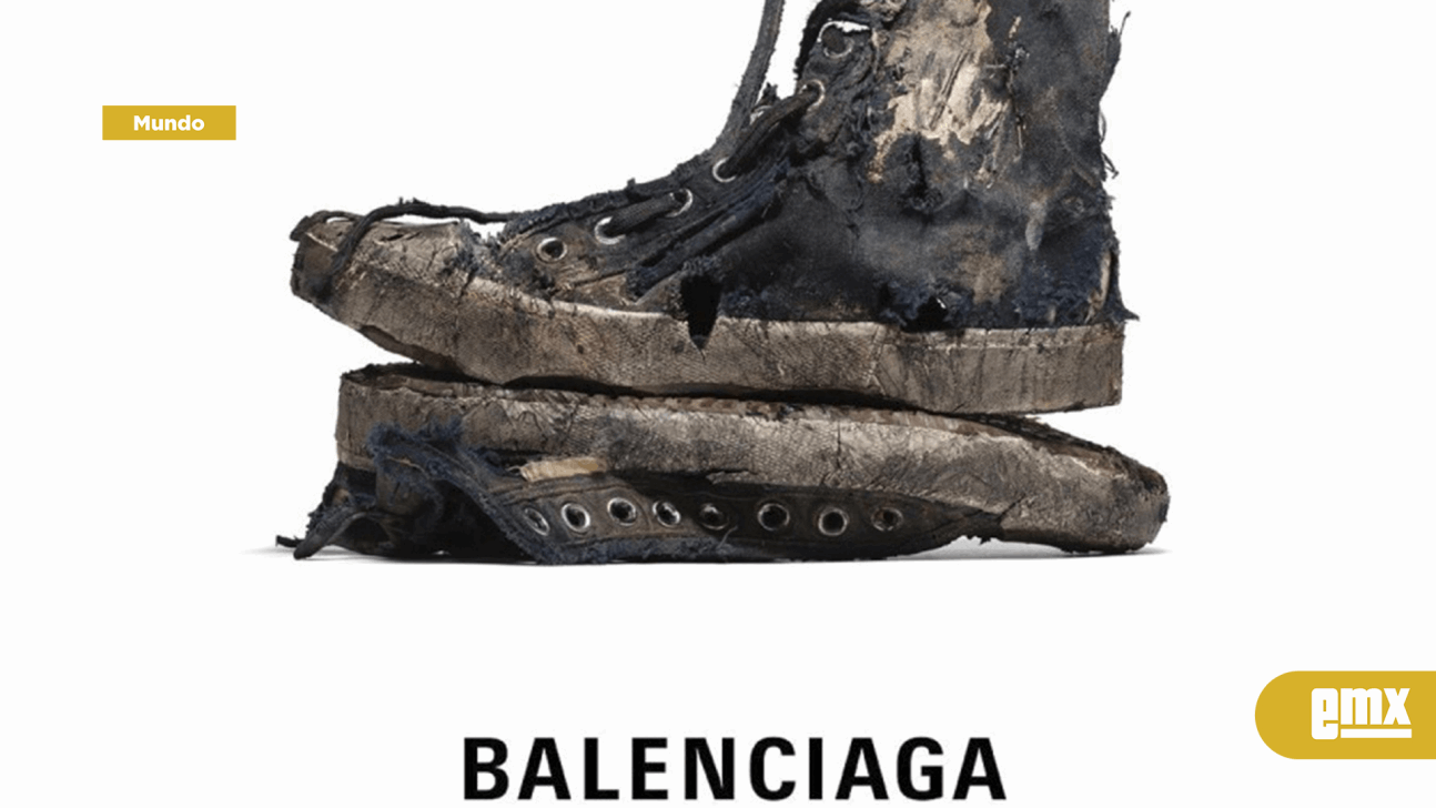 EMX-Balenciaga vuelve a la polémica con tenis sucios y rotos; pueden ser tuyos por 42 mil pesos