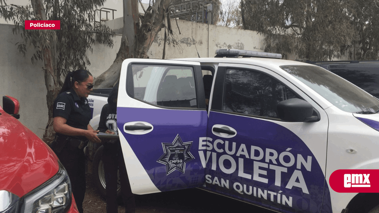 EMX-Brinda apoyo Escuadrón Violeta en San Quintín