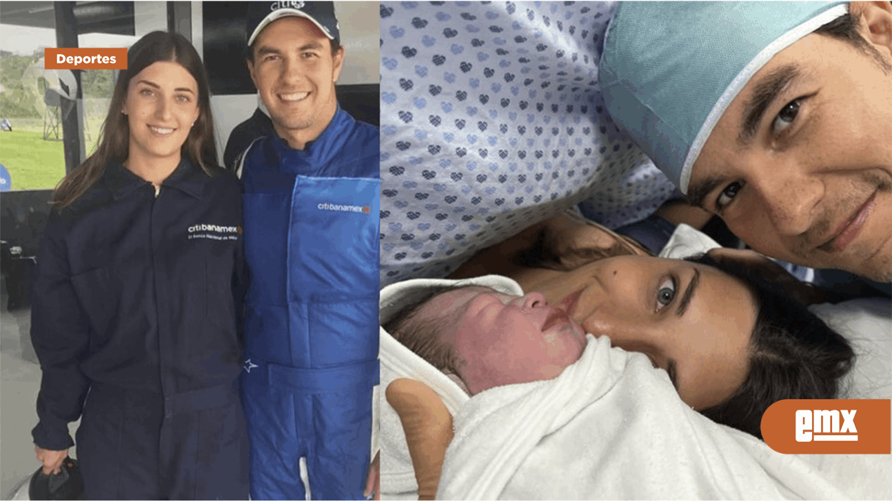 EMX-Checo Pérez y su esposa dan la bienvenida a su tercer hijo, Emilio