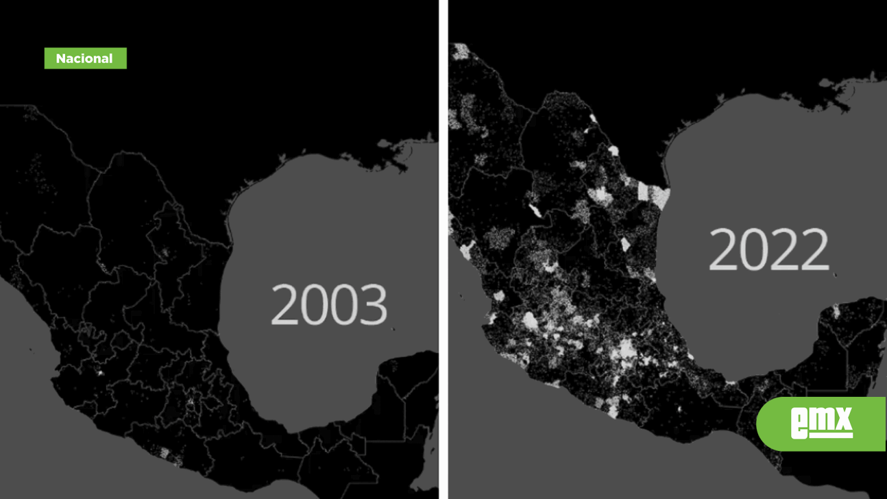 EMX-Muestran en mapa cómo se ven los 100 mil desaparecidos en México