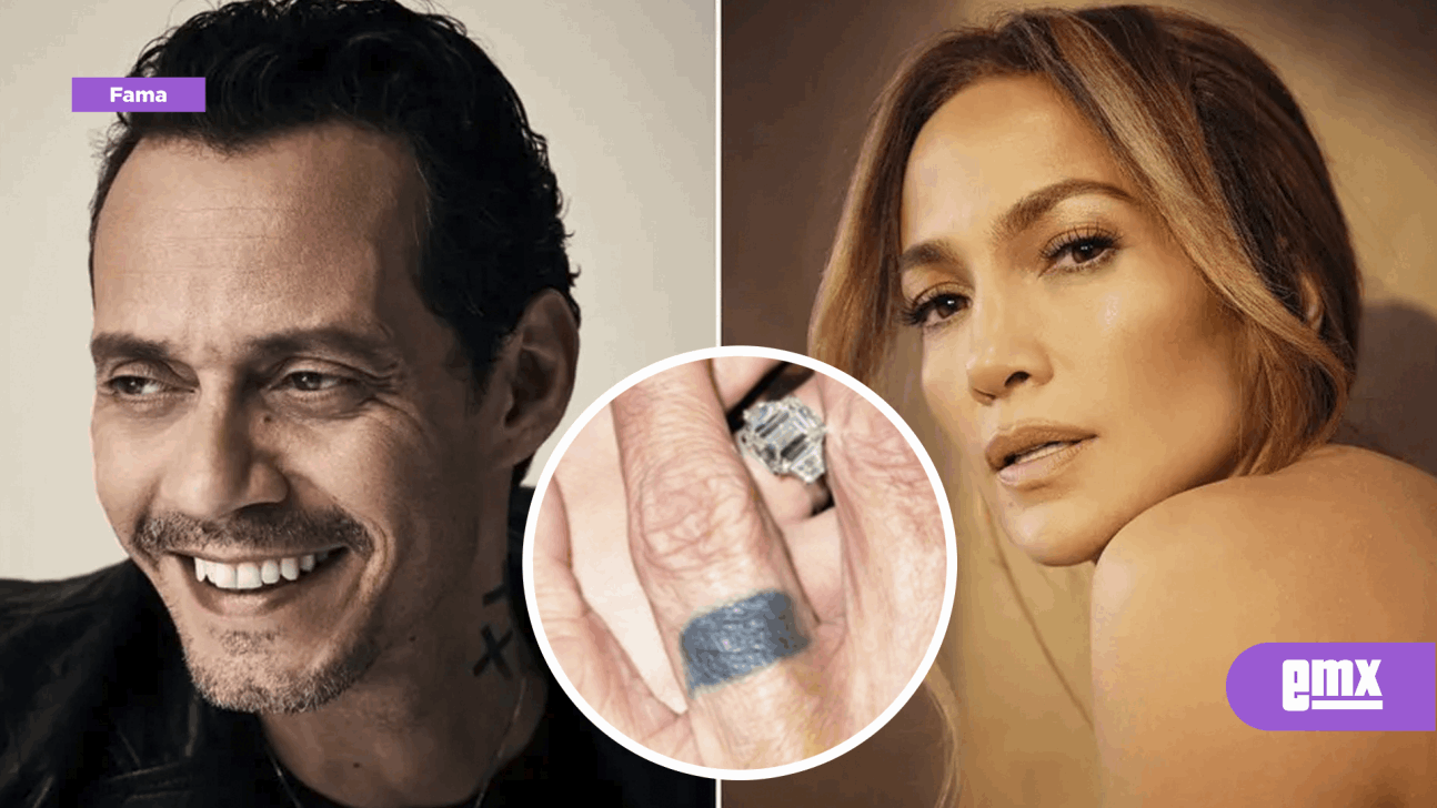 EMX-Así cubrió Marc Anthony el tatuaje que se hizo en honor a Jennifer Lopez