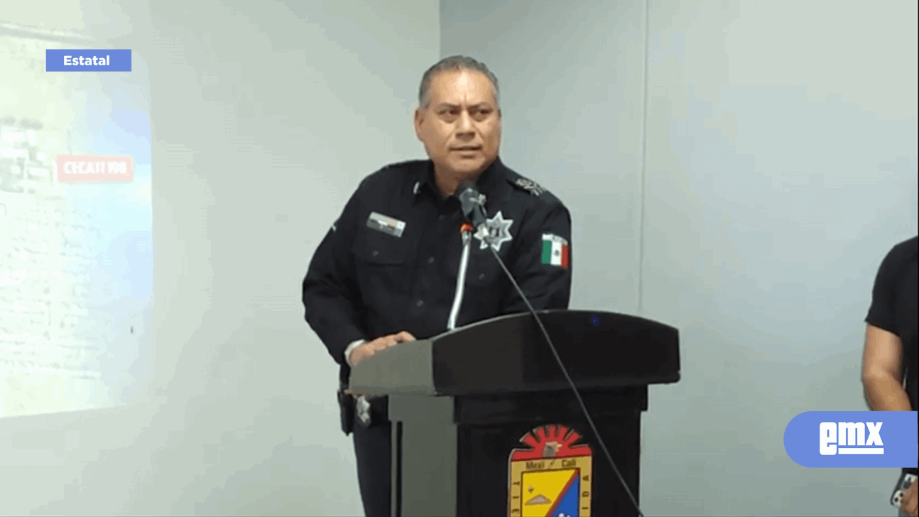 EMX-Reconoce Director de Policía de Mexicali valor y compromiso de efectivos preventivos que detuvieron a célula de sicarios