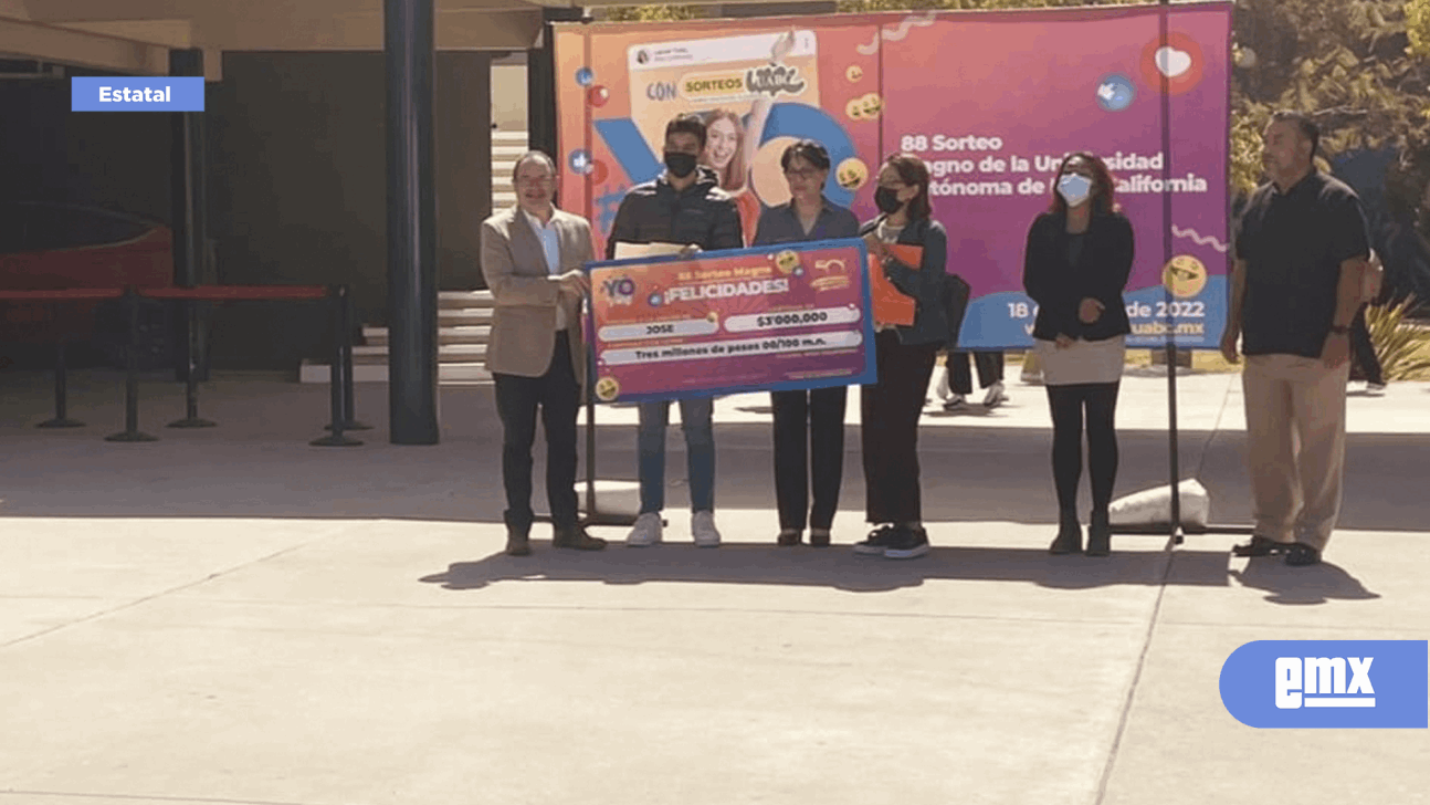 EMX- Entrega Premios a Ganadores del 88 Sorteo de la UABC