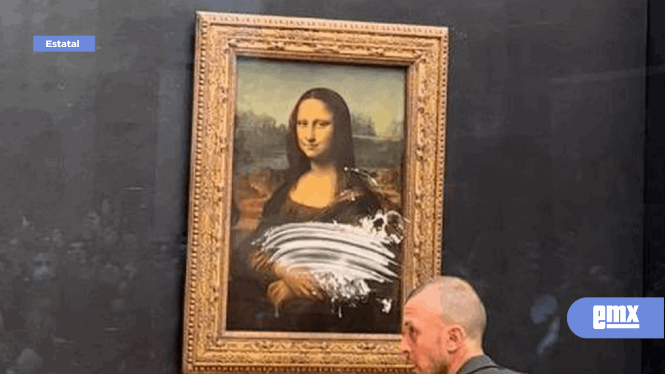 EMX-Lanzan pastelazo a la 'Mona Lisa'