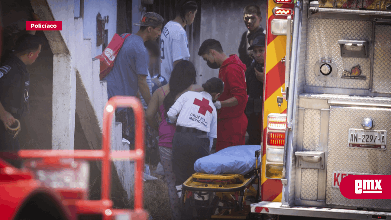 EMX-Incendio en la colonia Juárez, dejó dos personas con quemaduras 