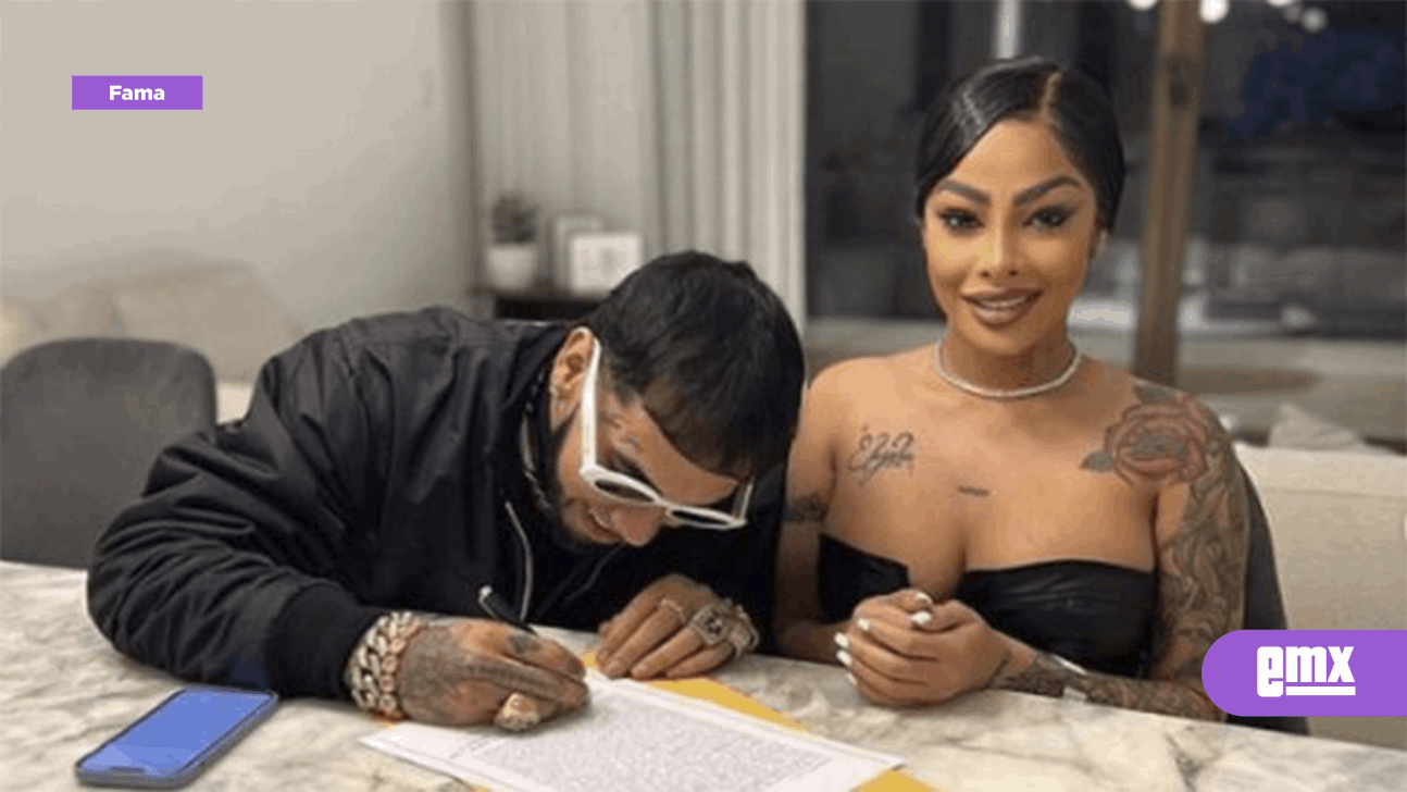 EMX-Anuel AA y Yailin La Más Viral presumen su boda en redes sociales