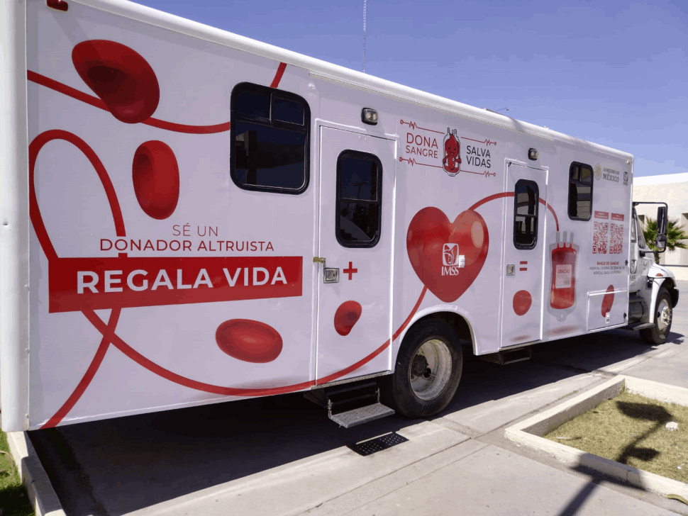 EMX-Habilitará IMSS Módulo Itinerante para captación de sangre 