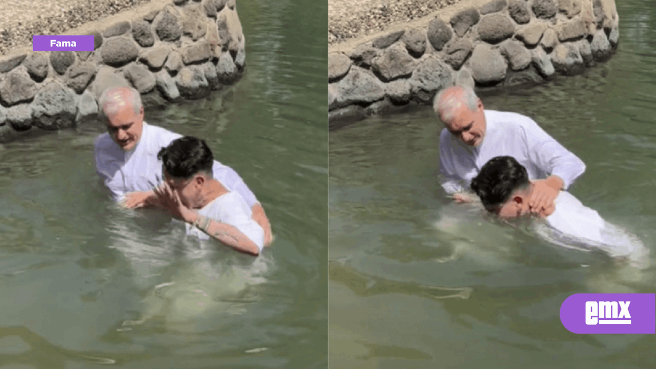 EMX-Kunno se bautizó en las mismas aguas que Jesús