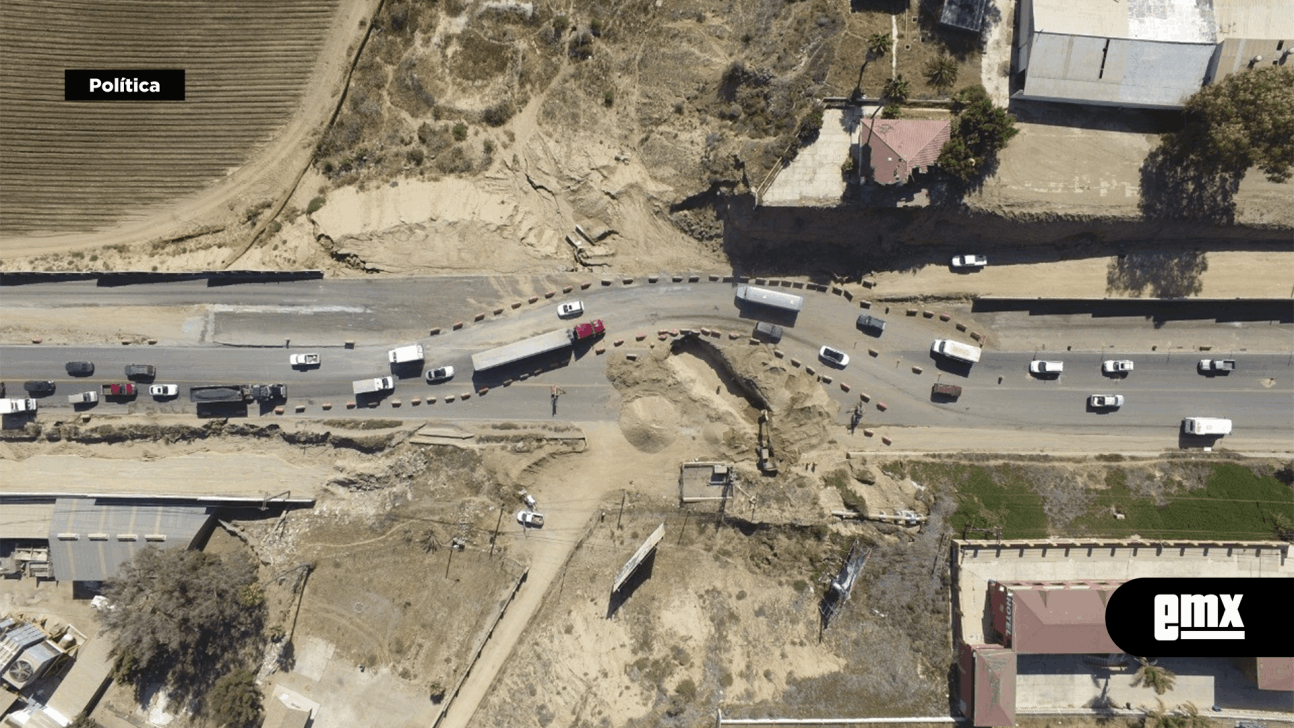 EMX-Desastre… En verdadera zona de desastre se han convertido los trabajos en el “tramo de la muerte”